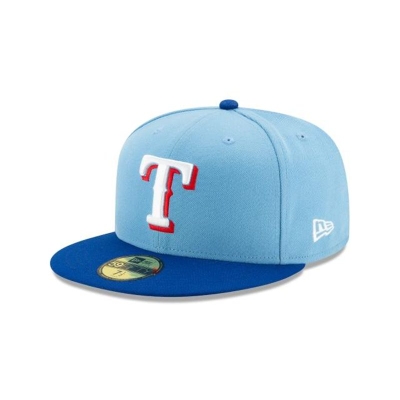 Texas Rangers Gorra | New Era MLB Authentic Collection Alt 2 59fifty Fitted Cap Mexico - Azules